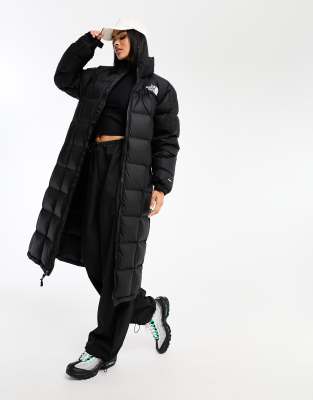 The North Face - Lhotse Duster - Steppmantel in Schwarz mit Daunenfutter