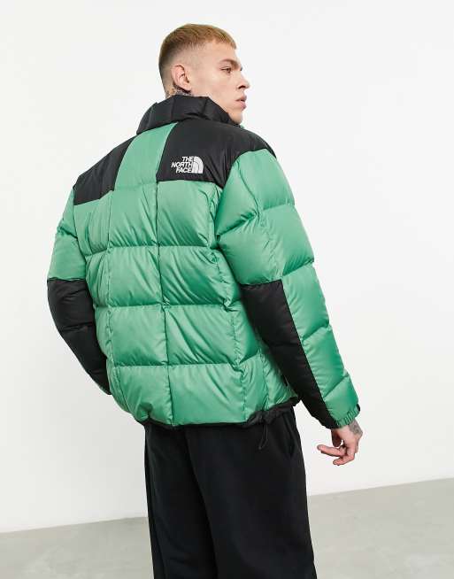The North Face - Lhotse - Gewatteerd donsjack in groen en zwart, 4 van 4