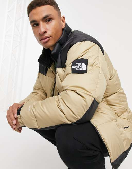 Mens khaki outlet north face jacket