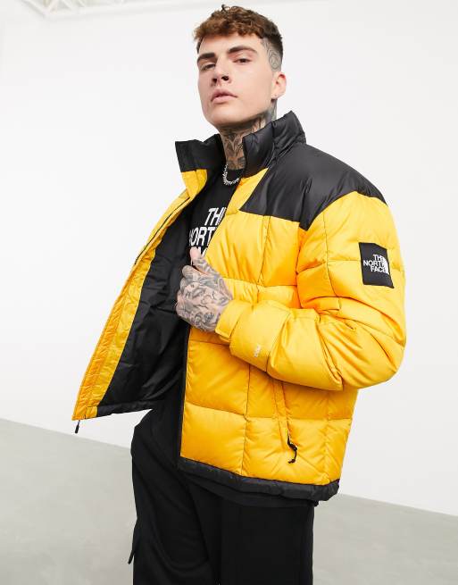 Yellow north hot sale face coat