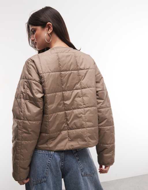 The North Face Lhotse LT insulated jacket in brown, 4 of 4
