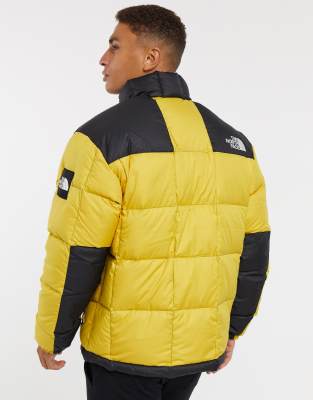 north face bubble jacket yellow