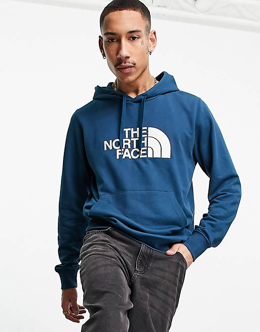 Self-indulgence arm Controversy The North Face Light Drew Peak hoodie in navy | ASOS
