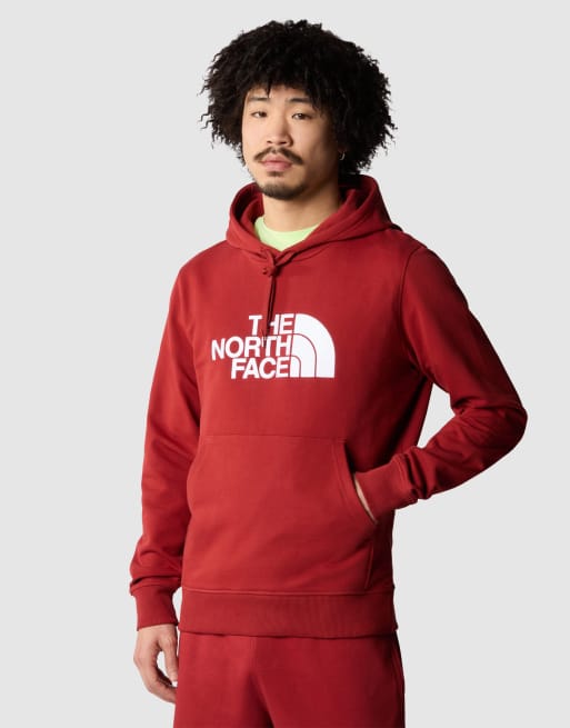 The North Face – Light Drew Peak – Kapuzenpullover in Eisenrot