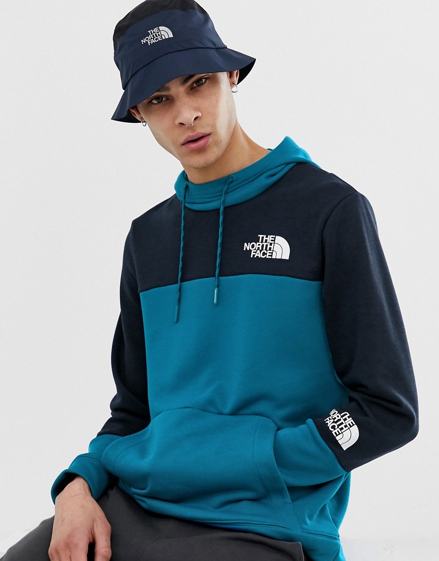 The North Face Light hoodie in teal-Blue