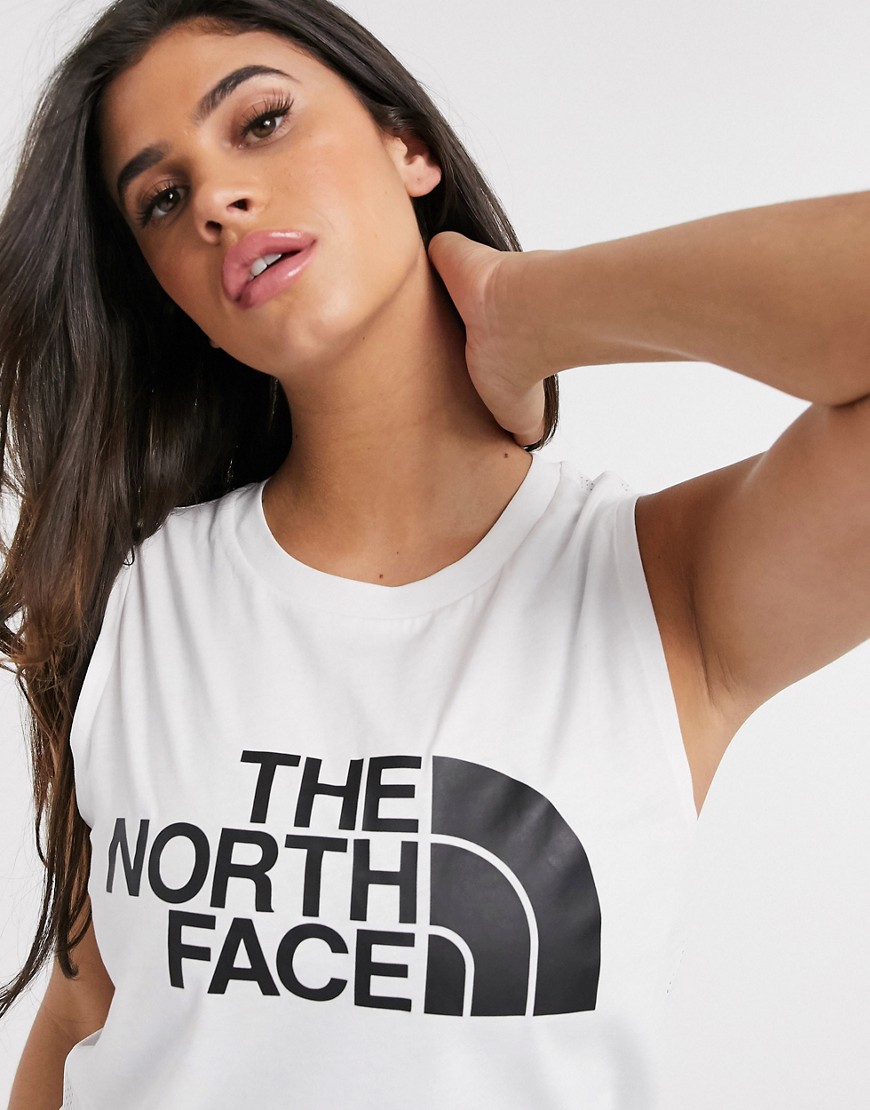 The North Face Light tank top in white