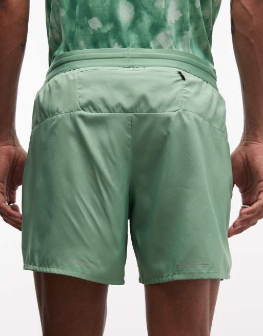 The North Face Lightbright 5" short in light green, 4 of 5