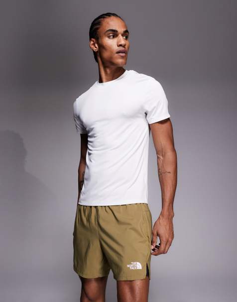 The North Face – Lightbright – Grönbruna shorts med 2-i-1-design - view 1