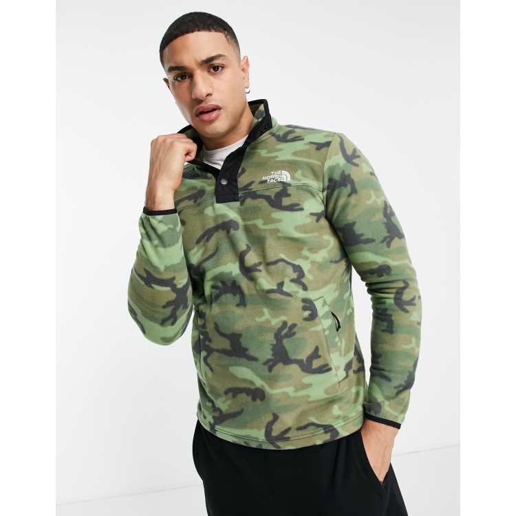 The north face outlet camo fleece