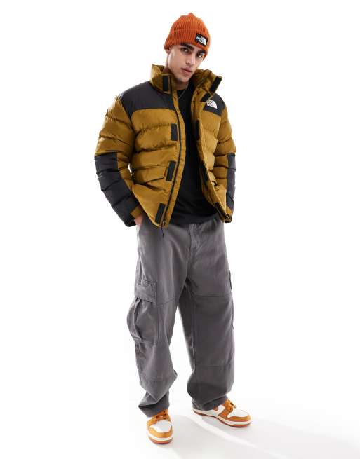 The North Face Limbara insulated hooded jacket in moss green and