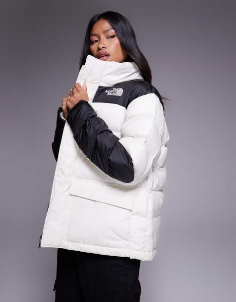 The North Face Limbara insulated jacket in white dune - view 1