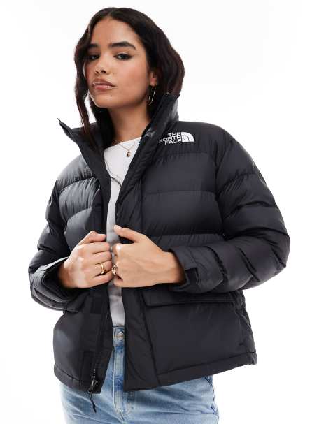 The North Face Limbara insulated puffer jacket in black - view 1