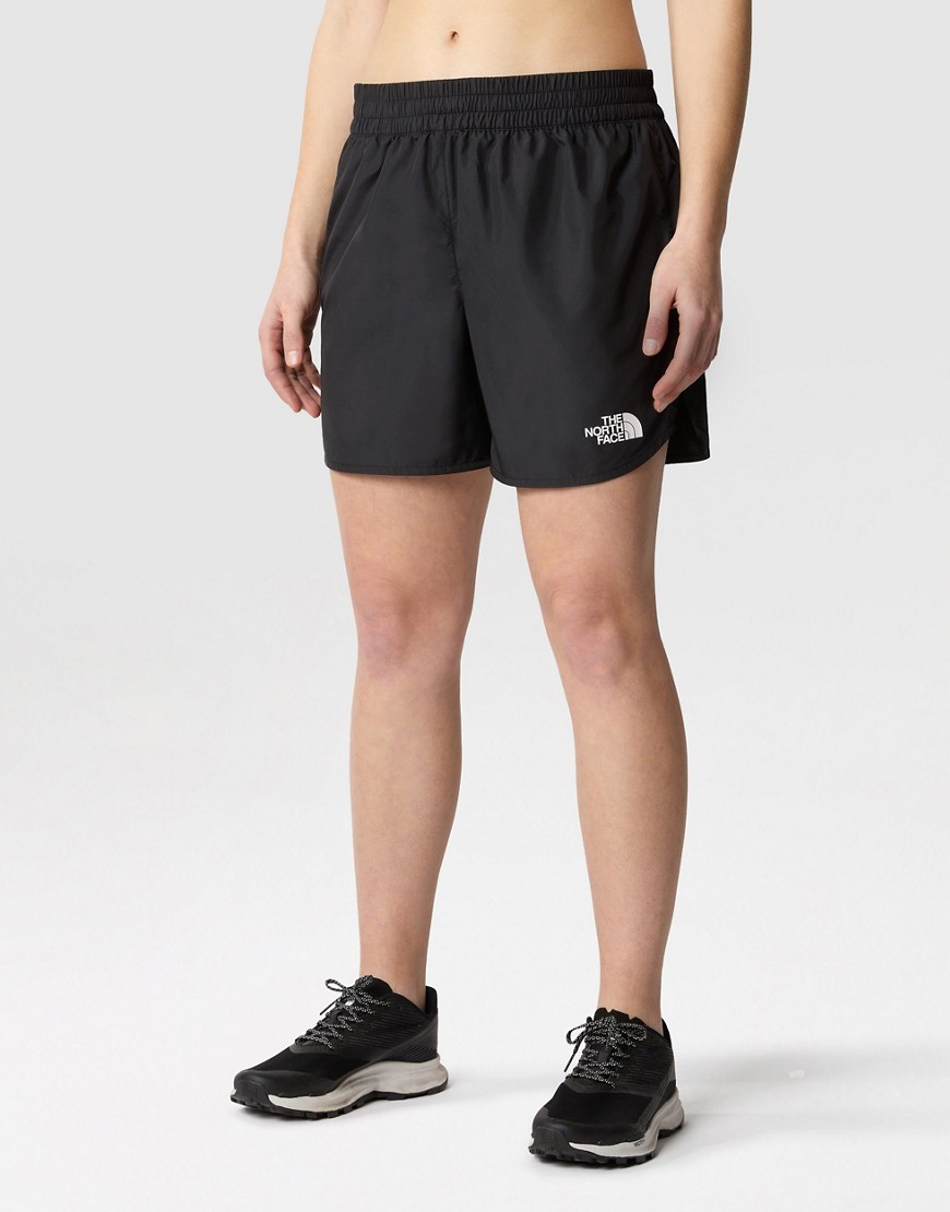 the north face limitless running shorts in black
