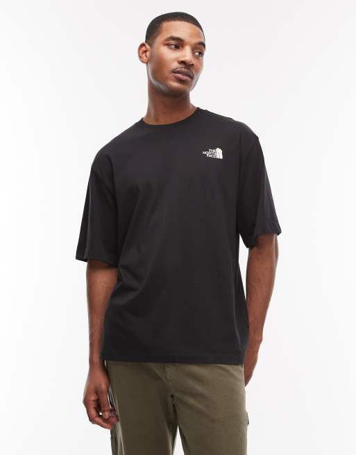 The North Face – Liquid – Czarny T-shirt z logo na plecach, 3 z 5