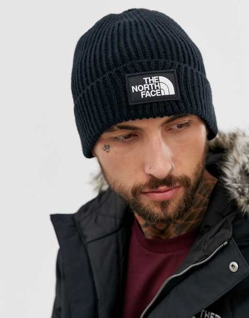 North face logo box 2024 beanie