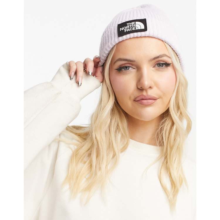 The north face logo box cuffed clearance beanie