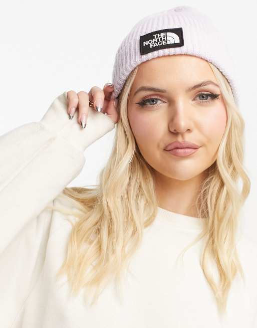 Tnf logo box store cuffed beanie