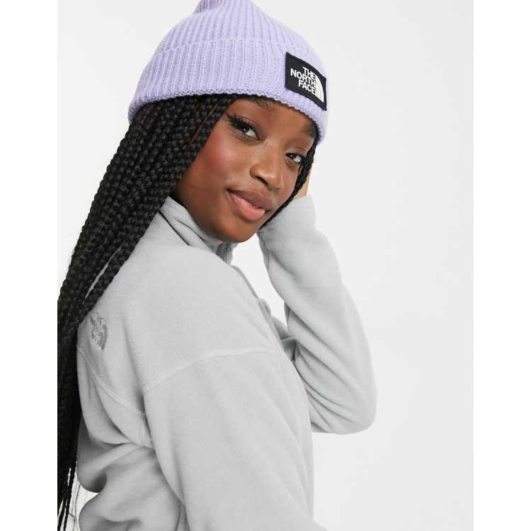 Шапка The North Face Logo Box Cuffed Beanie бежевый цвет — купить за 1599  руб. со скидкой 50 %, отзывы в интернет-магазине Спортмастер