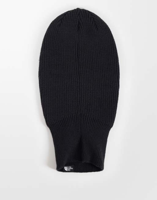 The North Face Logo Box strikket balaklava i sort, 3 af 3