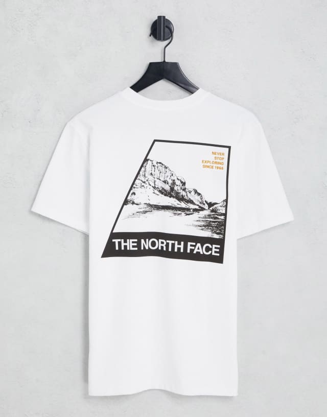 The North Face Logo Play T-shirt in white