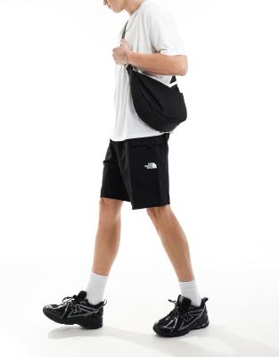 The North Face logo pocket shorts in black