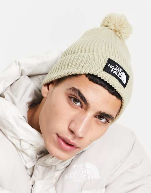 North face hot sale pom beanie