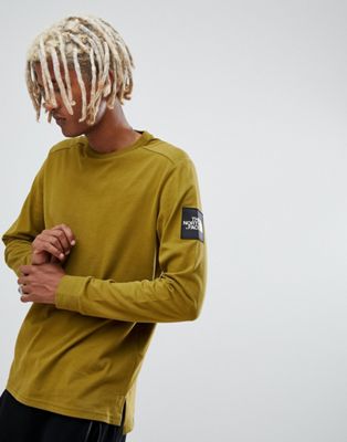 the north face long sleeve fine 2 tee