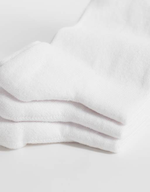 The North Face lot de 3 paires de chaussettes mi-mollet standard Everday blanches, 3 de 3