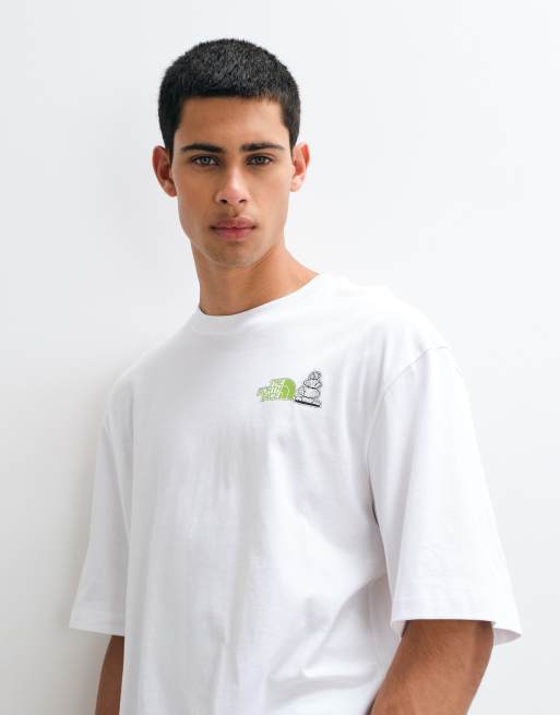 The North Face Love Wild Place t-shirt oversize bianca, 2 di 5