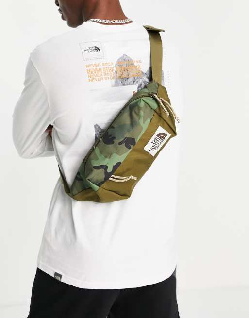 The North Face Lumbar pack bum bag in camo