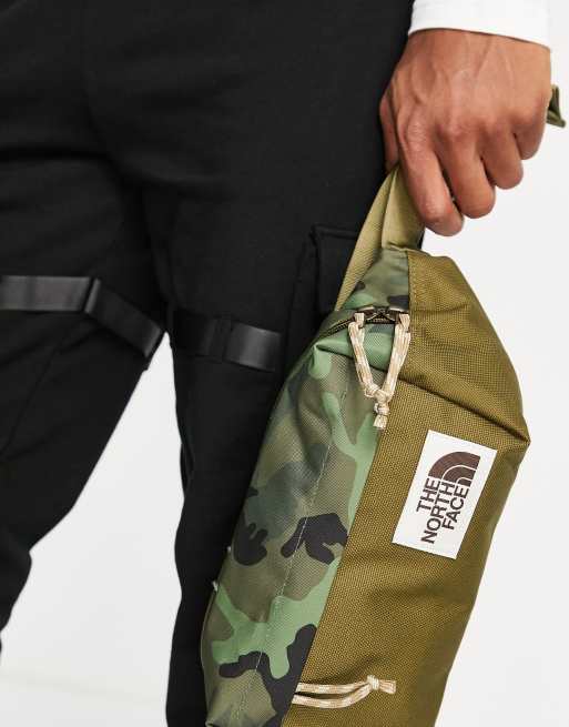 North face camo store fanny pack