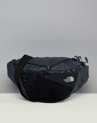 black north face bum bag