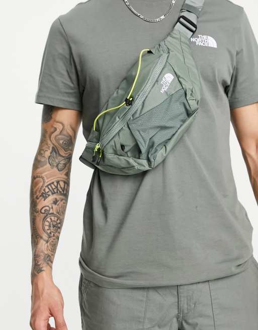 The North Face Lumbnical fanny pack in green