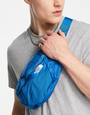 The North Face Lumbnical S bum bag in blue