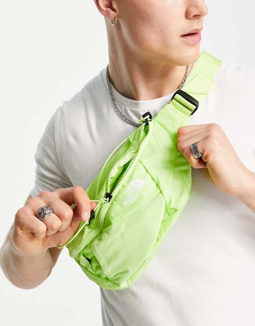 The North Face Lumbnical S bum bag in lime green