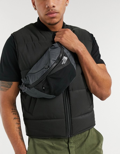 The North Face Lumbnical small bum bag in grey