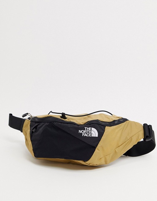 The North Face Lumbnical small bum bag in brown