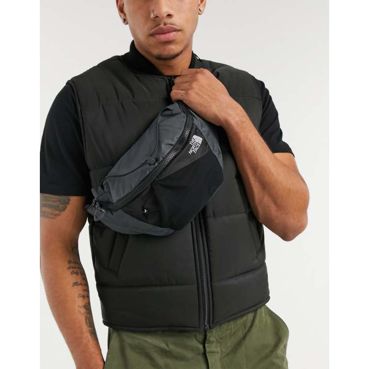 The North Face Lumbnical small bum bag in grey