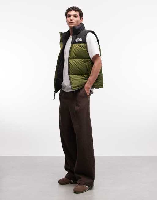 The North Face - M 1996 Retro Nuptse - Doudoune sans manches - Vert mousse/noir tnf, 2 de 5