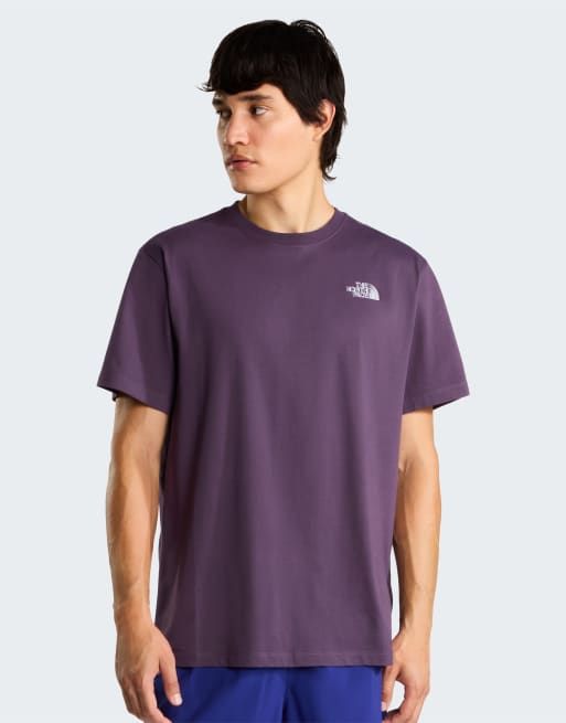 The North Face M allthe way to the top relaxed ss tee in endless dusk/tnf white, 4 of 4