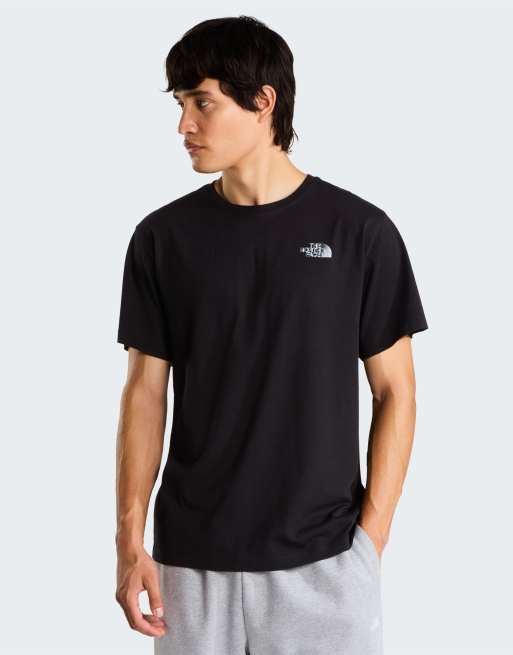 The North Face M allthe way to the top relaxed ss tee in tnf black/tnf white, 2 of 4