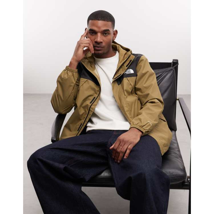 The North Face M antora jacket in cedar/tnf black | ASOS