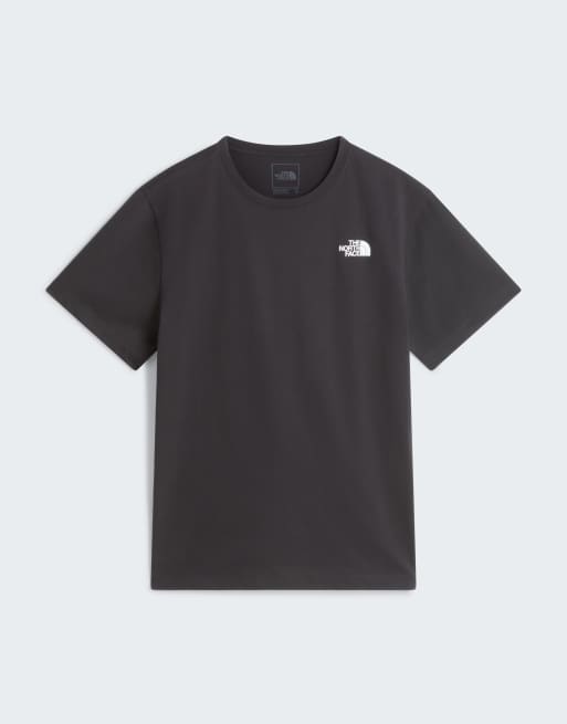 The North Face M Campfire Relaxed Kurzarm-T-Shirt in tnf black/tnf white, 4 von 4