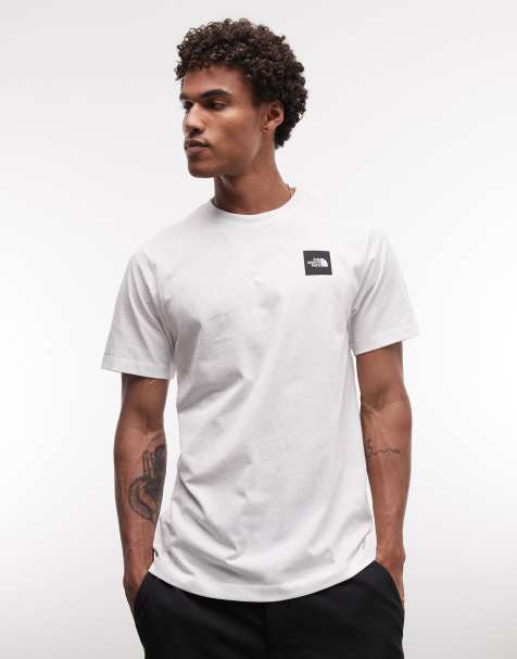 The North Face M evolution box half dome regular short in tnf white