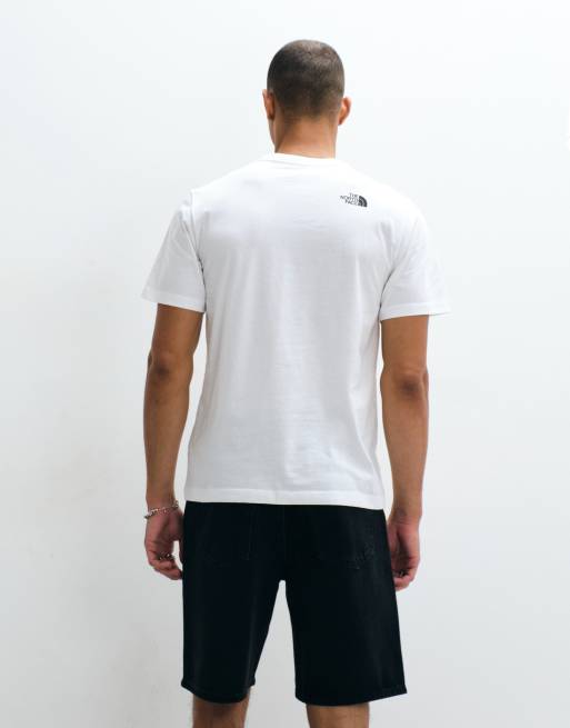 The North Face M evolution half dome regular short slee in tnf white/tnf black, 5 of 5
