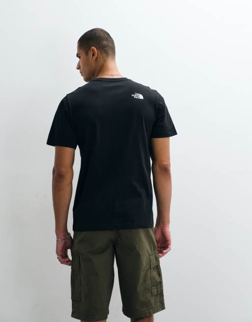 The North Face - M Evolution Half Dome - T-shirt classique à manches courtes - Noir et blanc, 3 de 5