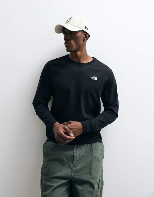 The North Face - M Evolution Simple Dome - Camiseta negra de manga larga y corte estándar, 2 de 5