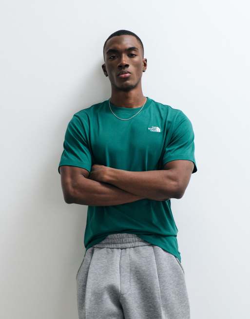 The North Face - M Evolution Simple Dome - Pantaloncini regular color evergreen/tnf white