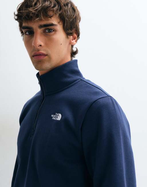 The North Face M evolution simple dome regular 1/4 zip en bleu marine summit, 5 de 5
