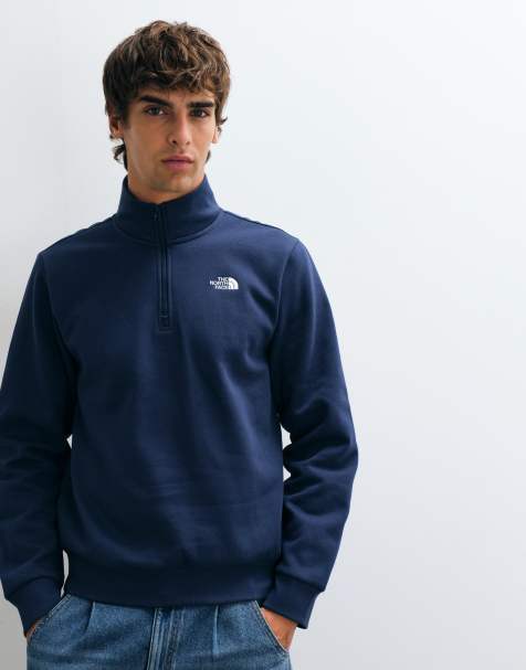 The North Face M evolution simple dome regular 1/4 zip in summit navy - view 1